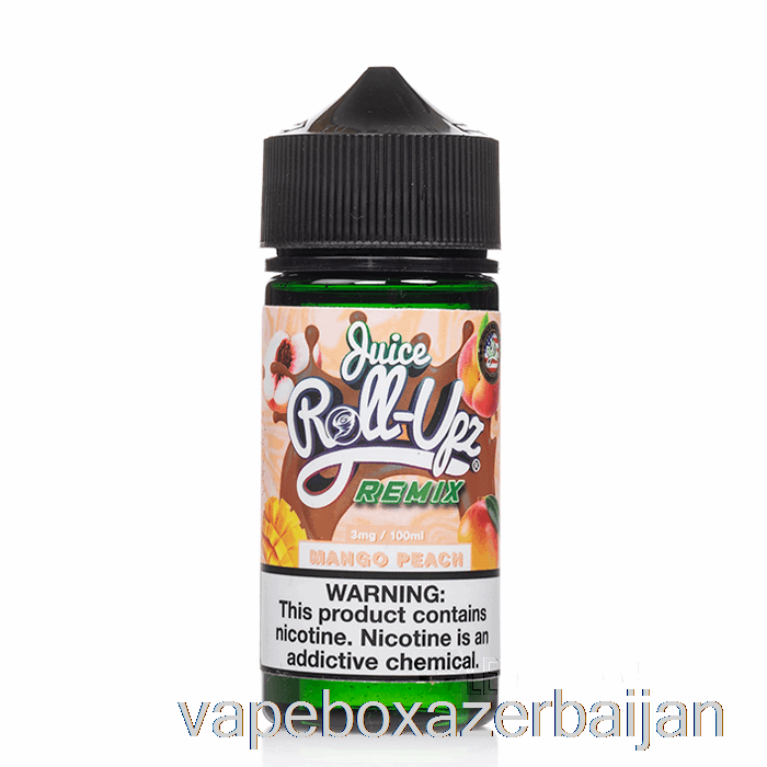 E-Juice Vape Mango Peach - Juice Roll Upz Remix - 100mL 3mg